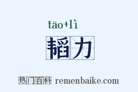 韬力是什么意思的图片